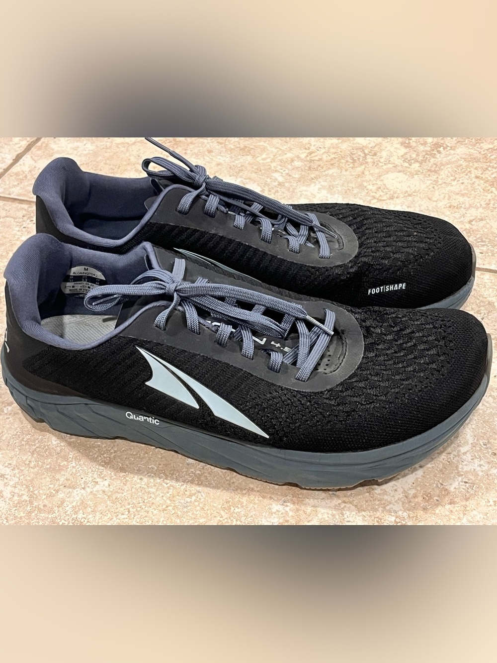 Altra Torin 4.5 Plush Black Gray Running Trail Training Shoes 13 M $160 EUC